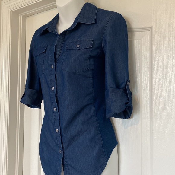 Denim top - Picture 3 of 8